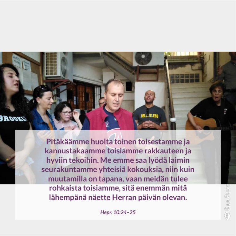 Algeria rukous Hepr. 10:24–25