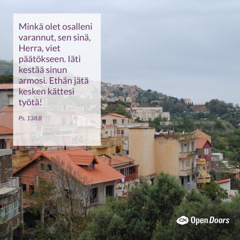 Algeria rukous Ps. 138:8