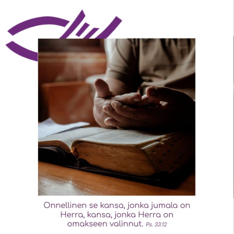 Suomi rukous Ps. 33:12