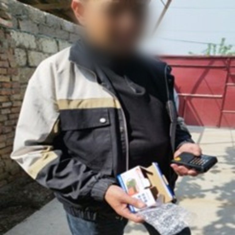 Keskiaasialainen mies.