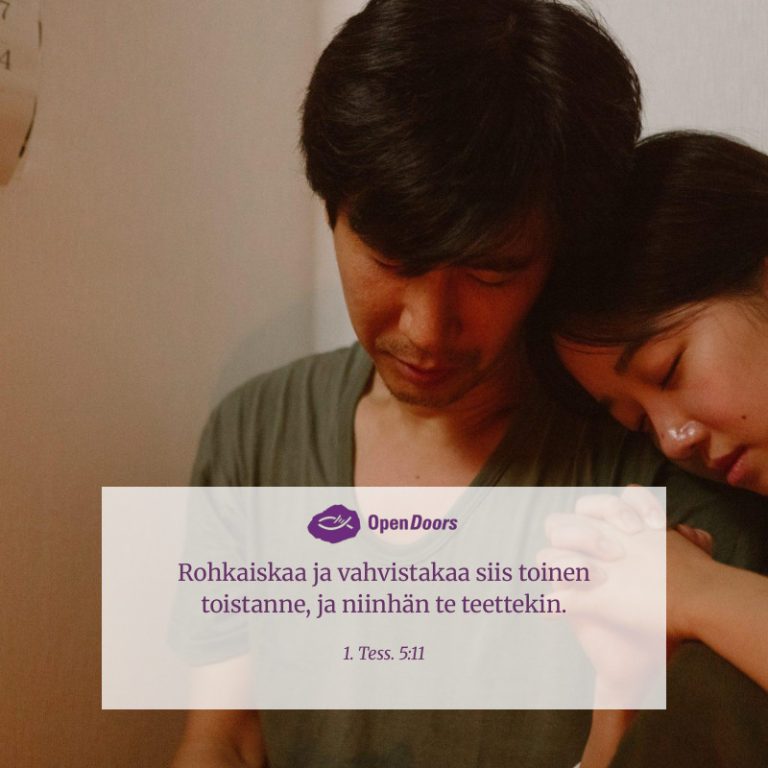 Pohjois-Korea rukous 1. Tess. 5:11