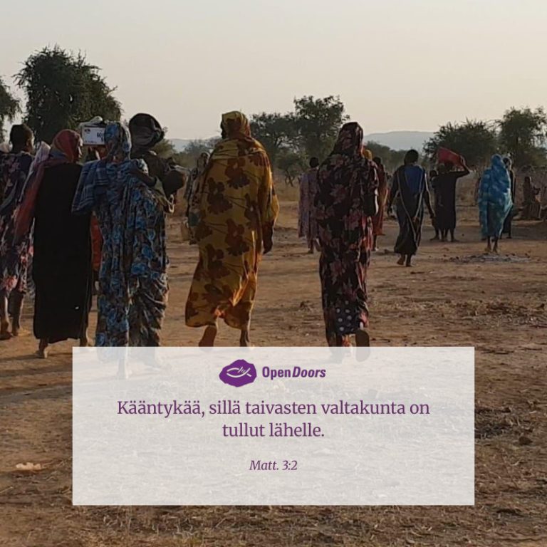 Sudan rukous Matt. 3:2