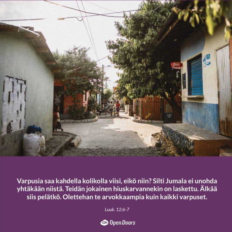 Kolumbia rukous Luuk. 12:6-7