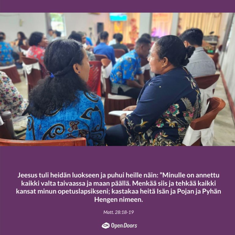Indonesia rukous Matt. 28:18-19