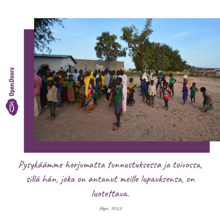 Kansainvälinen rukous Hepr. 10:23