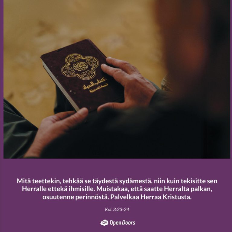 Irak rukous Kol. 3:23-24