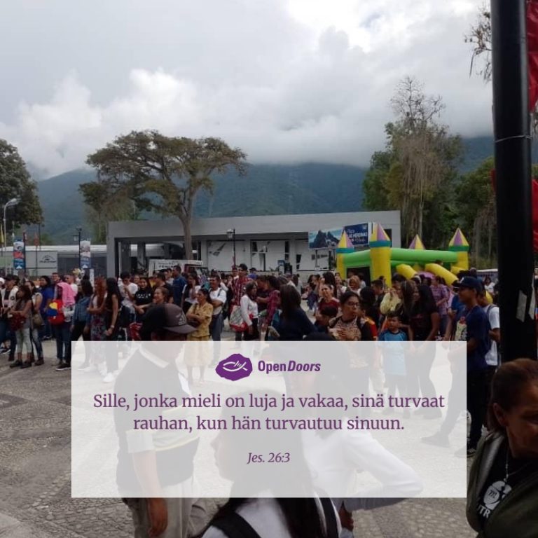 Venezuela rukous Jes. 26:3