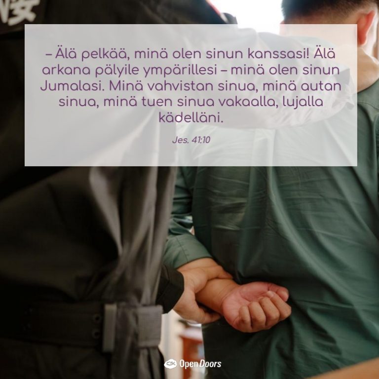 Kiina rukous Jes. 41:10