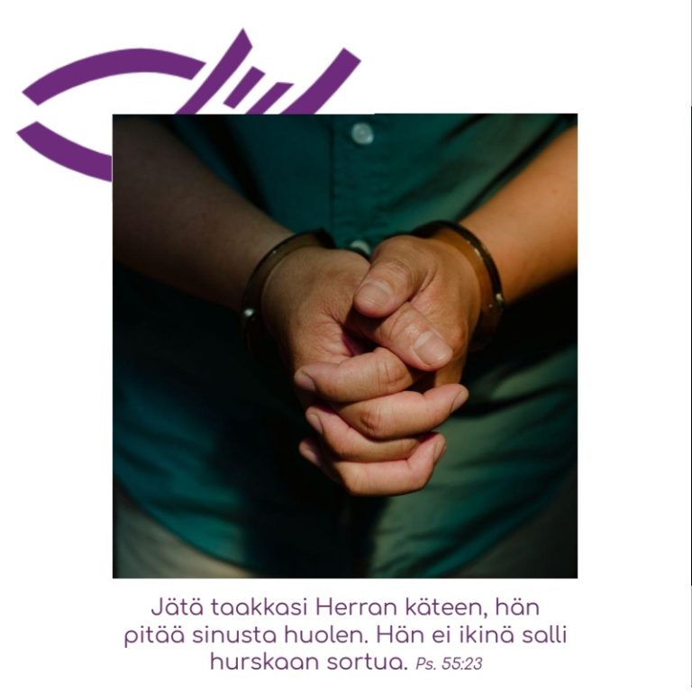 Salaiset kristityt rukous Ps. 55:23