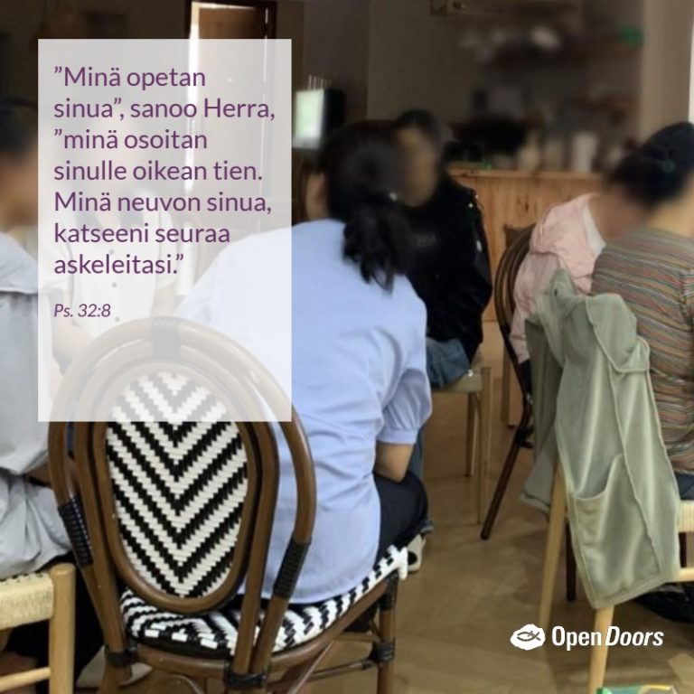 Salaiset kristityt rukous Ps. 32:8