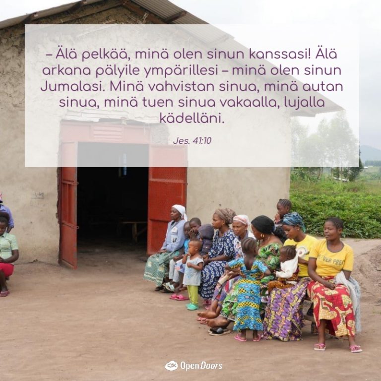 Kongon demokraattinen tasavalta rukous Jes. 41:10