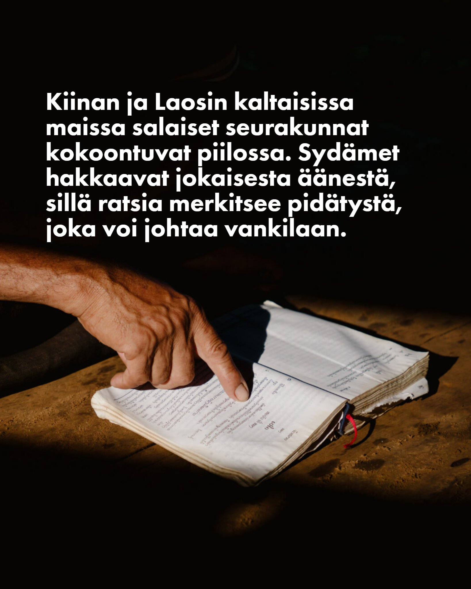 Voimakkaasta painostuksesta huolimatta maanalaisissa seurakunnissa tapahtuu jotain merkittävää…