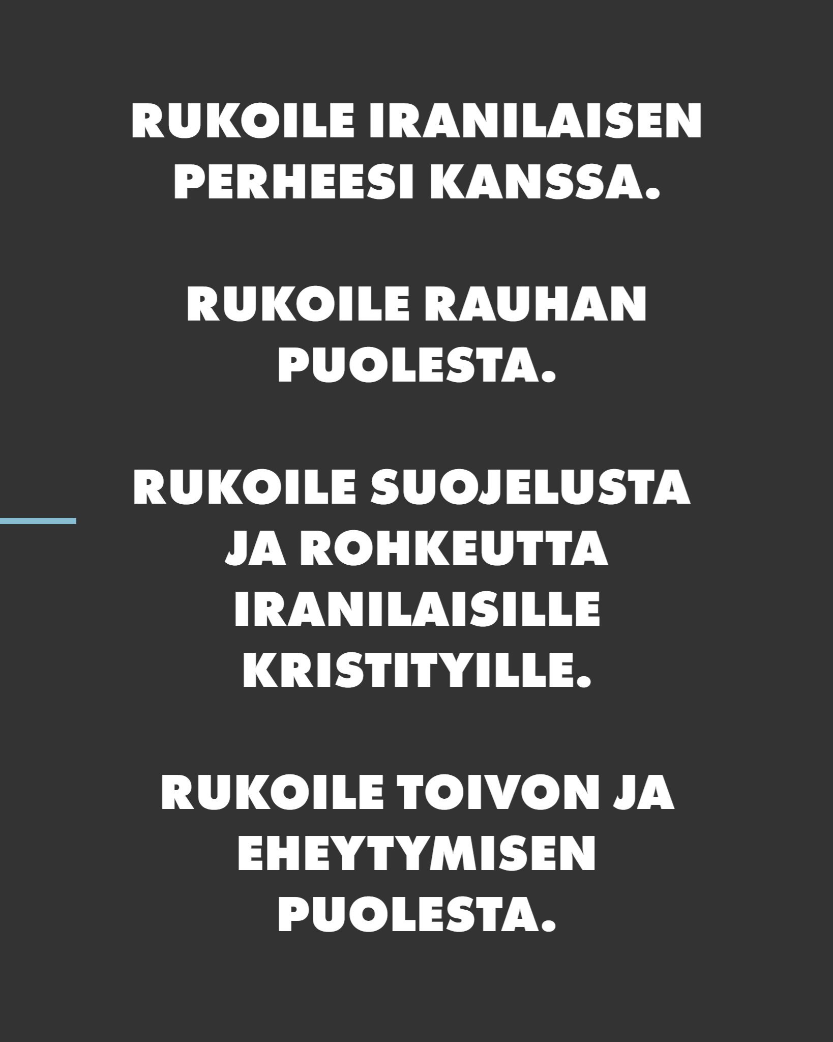 4 opetusta uskosta ja pelosta iranilaisilta kristityiltä