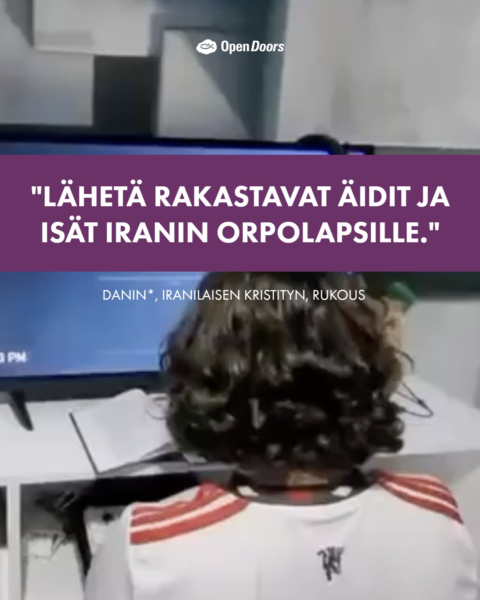 Iranilaisen pojan rukous