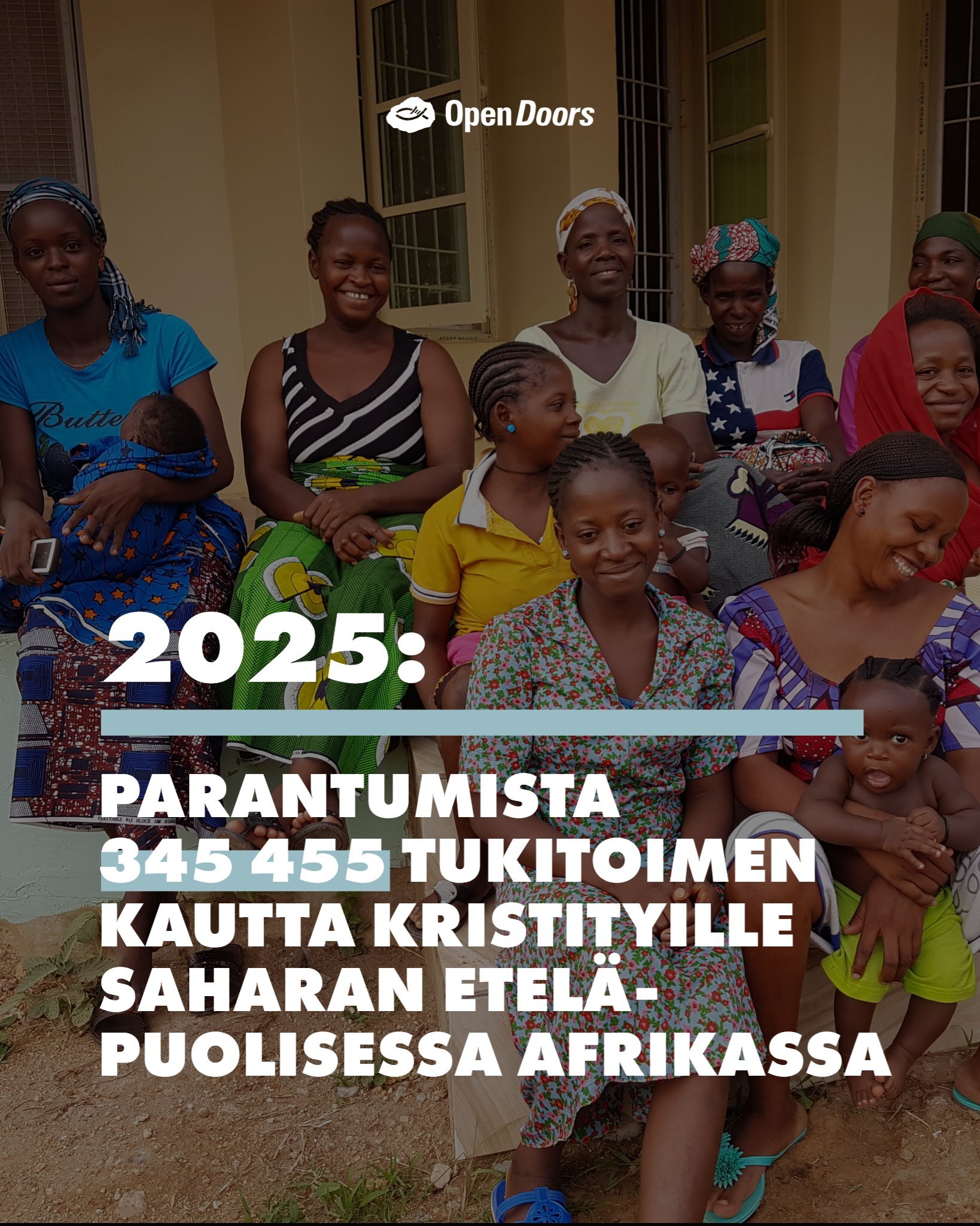 Nouse Afrikka -tuki vuonna 2025