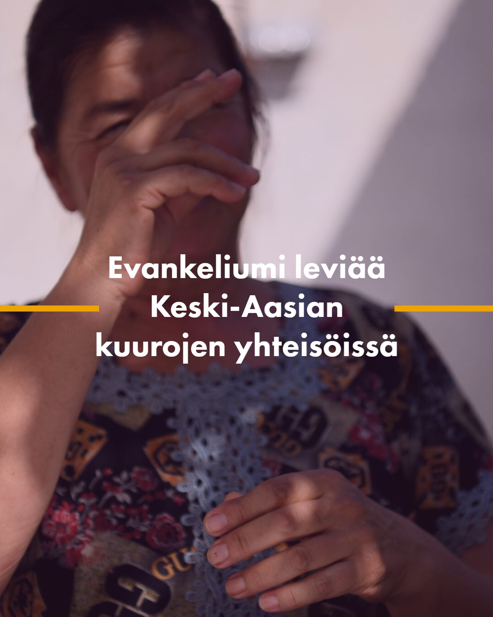 Evankeliumi leviää Keski-Aasian kuurojen yhteisöissä