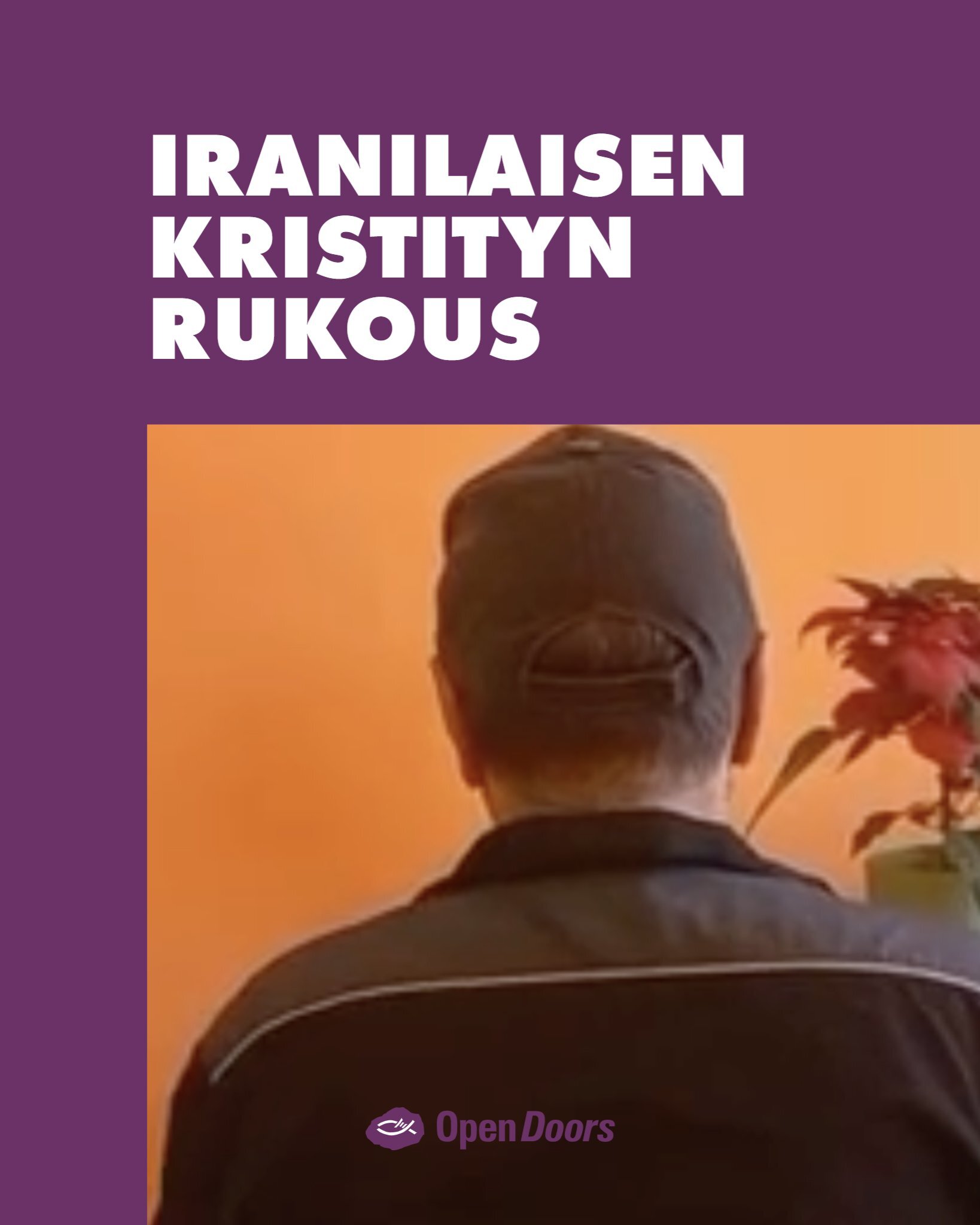 Iranilaisen kristityn rukous
