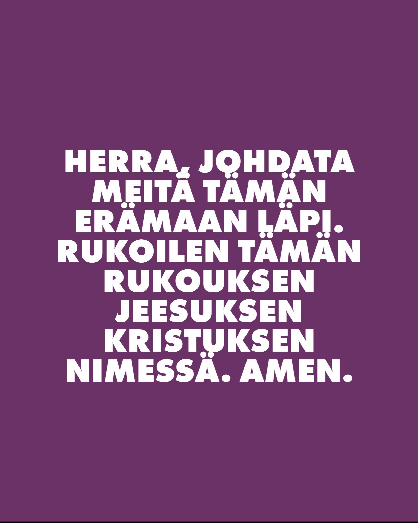 Iranilaisen kristityn rukous