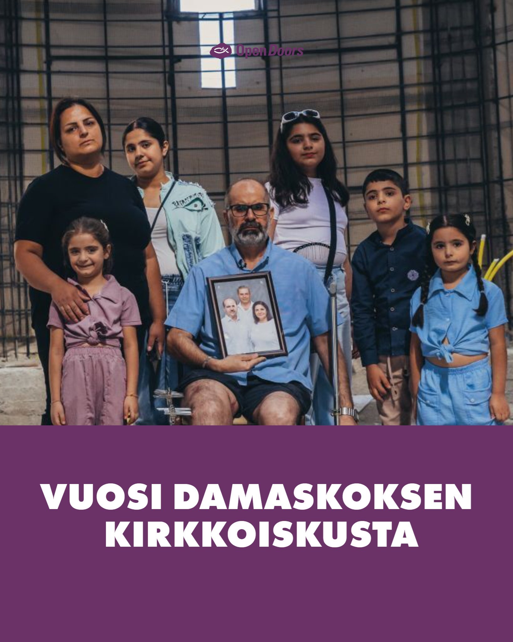 Vuosi iskusta Pyhän Eliaksen kirkkoon Syyriassa