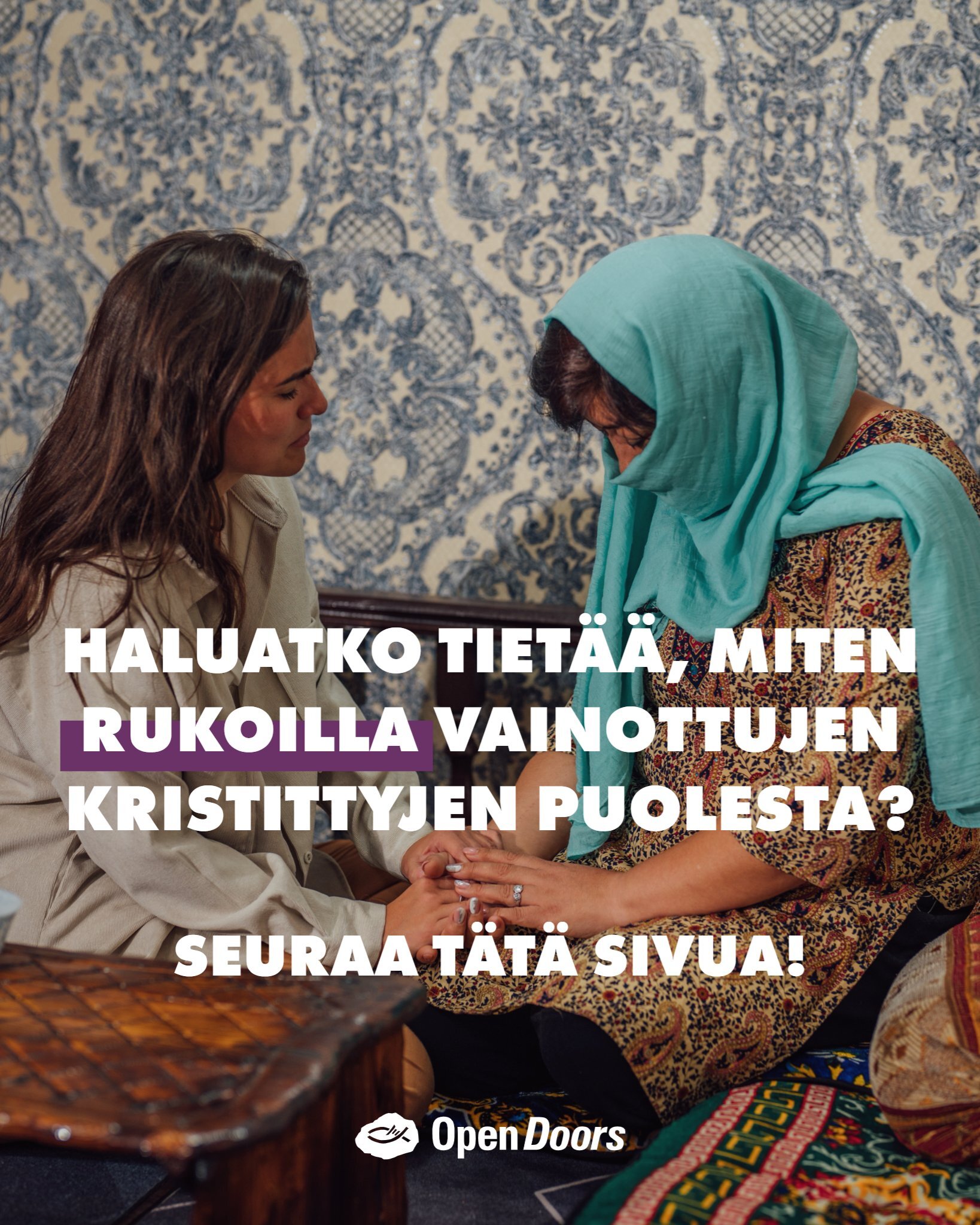 Haluatko tietää, miten rukoilla vainottujen kristittyjen puolesta?