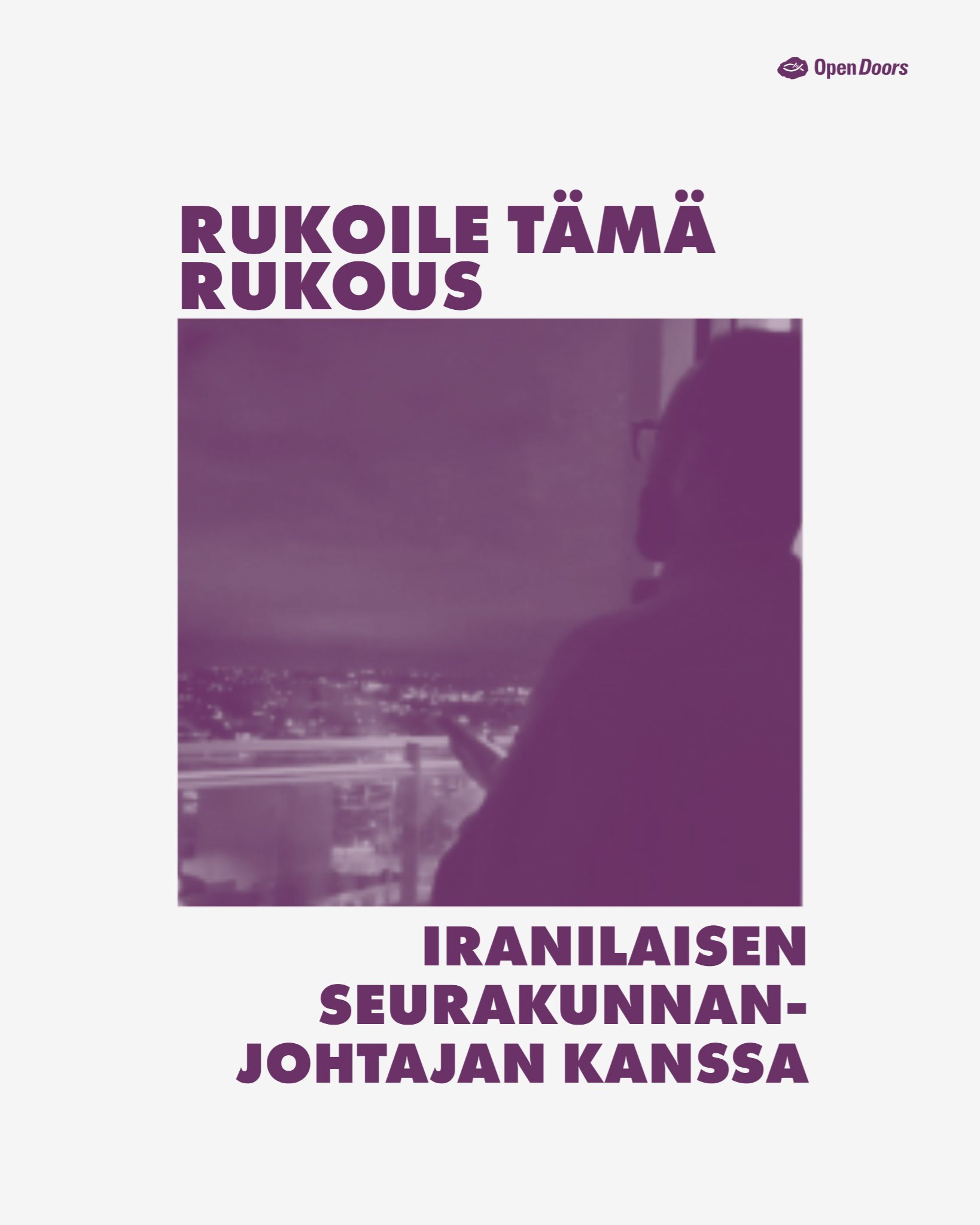 Iranilainen seurakunnanjohtaja: Rukouspyyntö uhatun kirkon puolesta