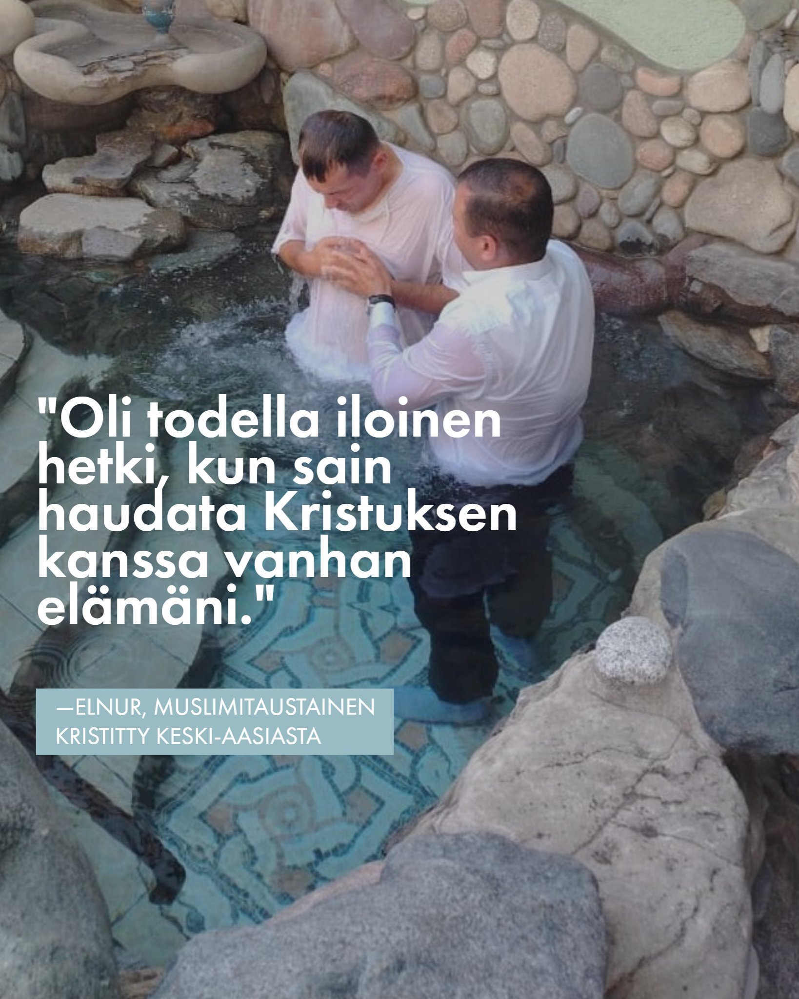 Salaisia kastejuhlia Keski-Aasiassa