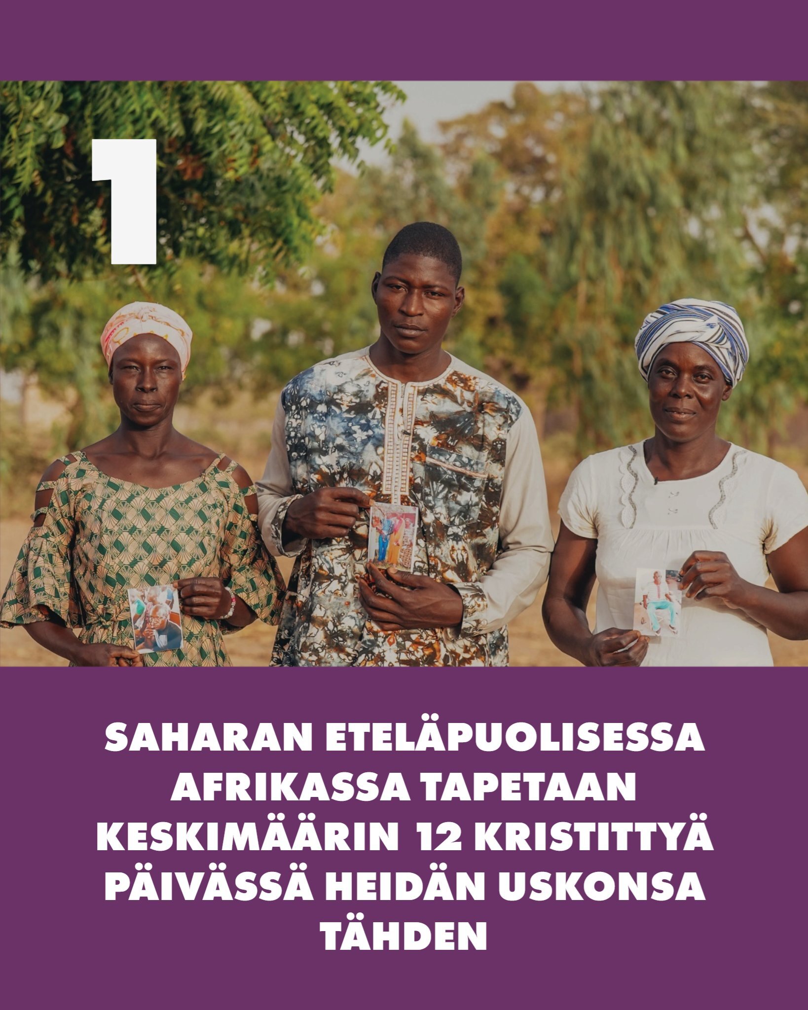 Viime vuonna Saharan eteläpuolisessa Afrikassa tapettiin uskonsa tähden vähintään 4 491 kristittyä