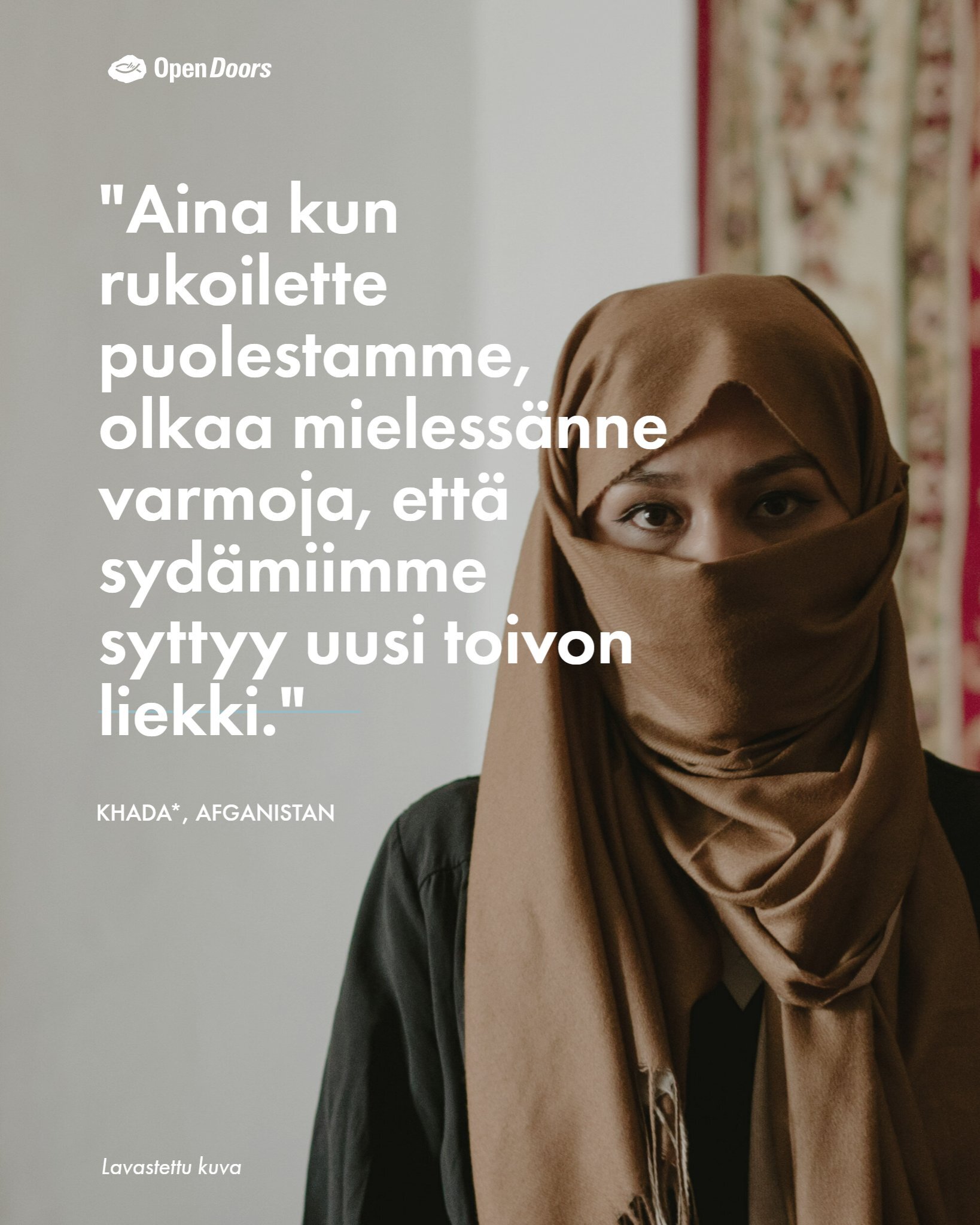 Kuulumisia afganistanilaiselta Khadalta*