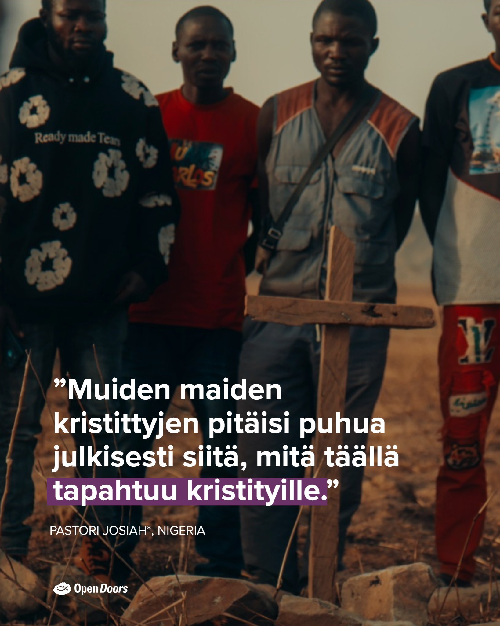 Nigerialainen pastori kehottaa maailmanlaajuiseen rukoustaisteluun kasvavan vainon keskellä