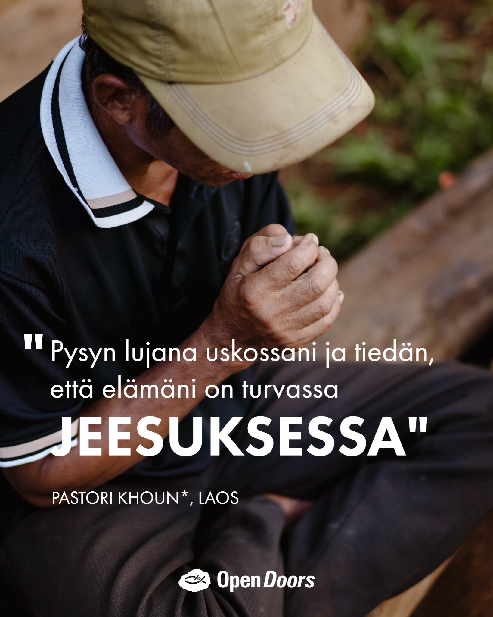 Pastori Khoun* menetti kotinsa, koska ei kieltänyt Kristusta