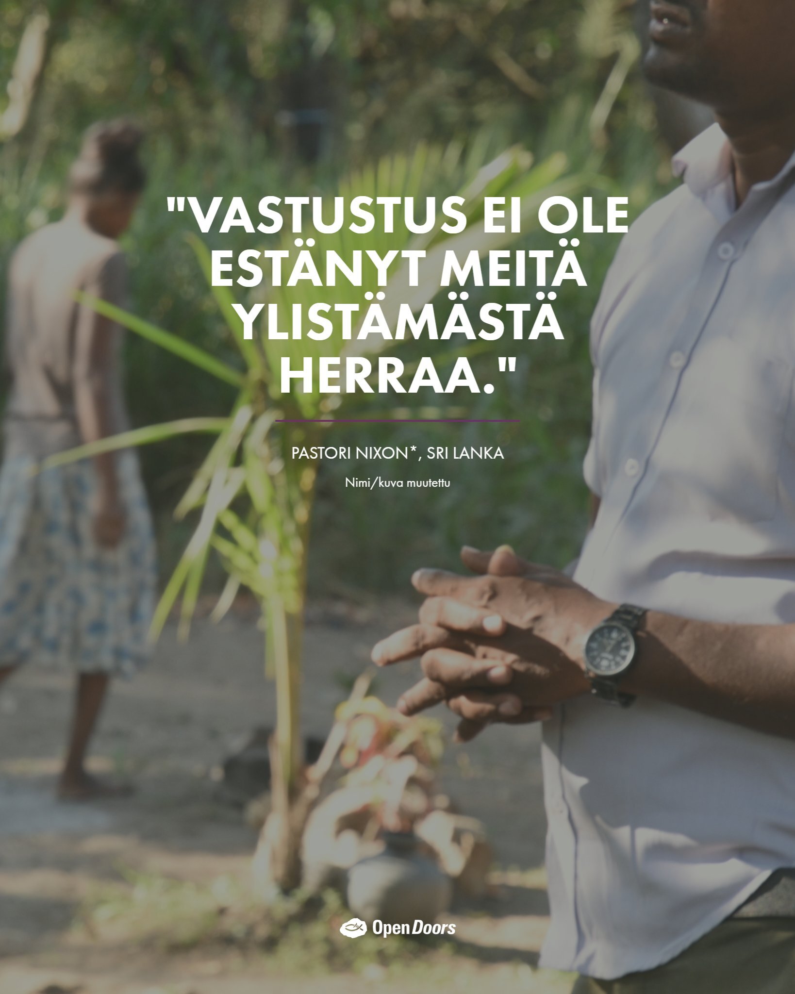 Pastori Nixonin todistus Sri Lankassa