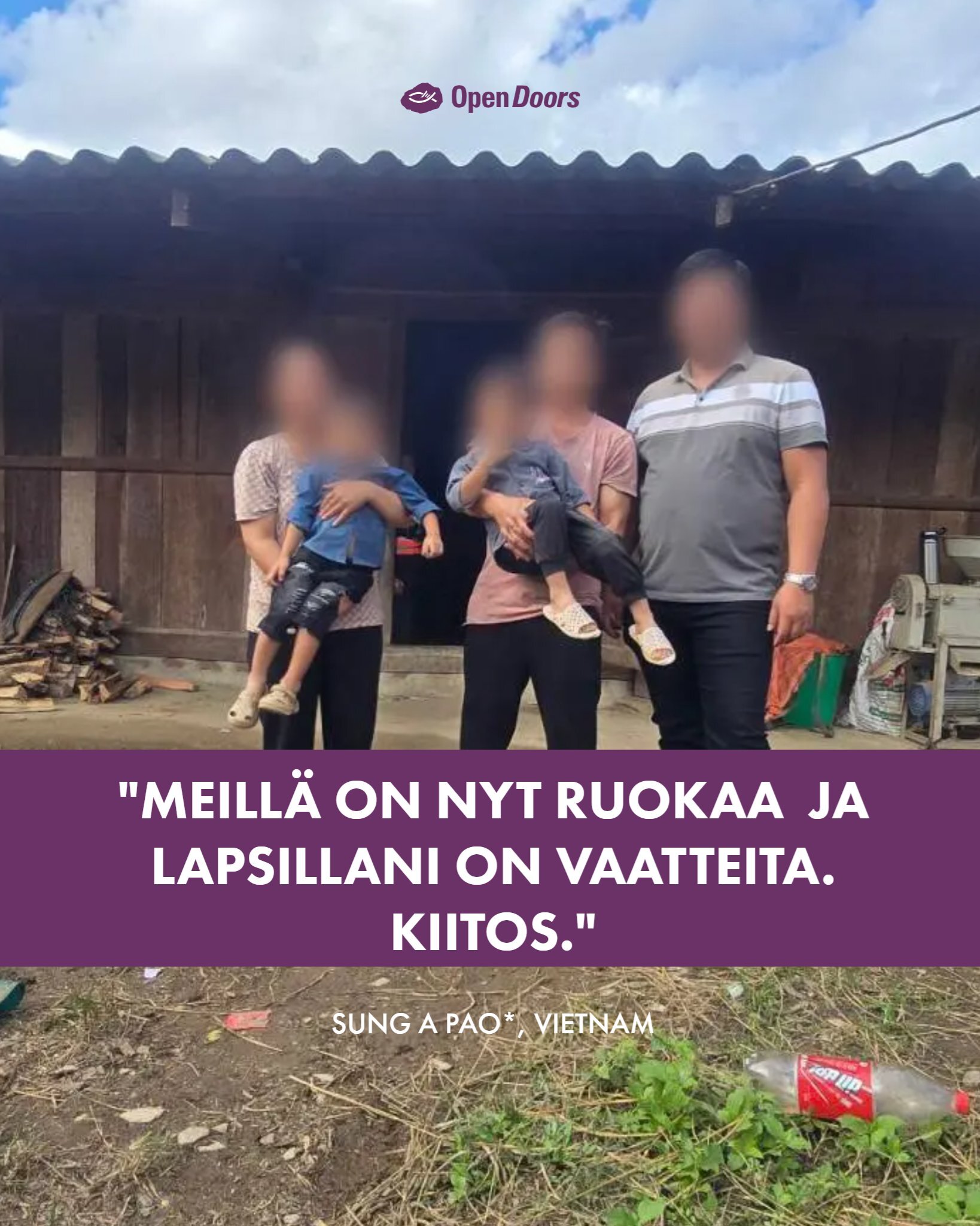 Vietnamilaisen Sung A Paon elämä palasi ennalleen