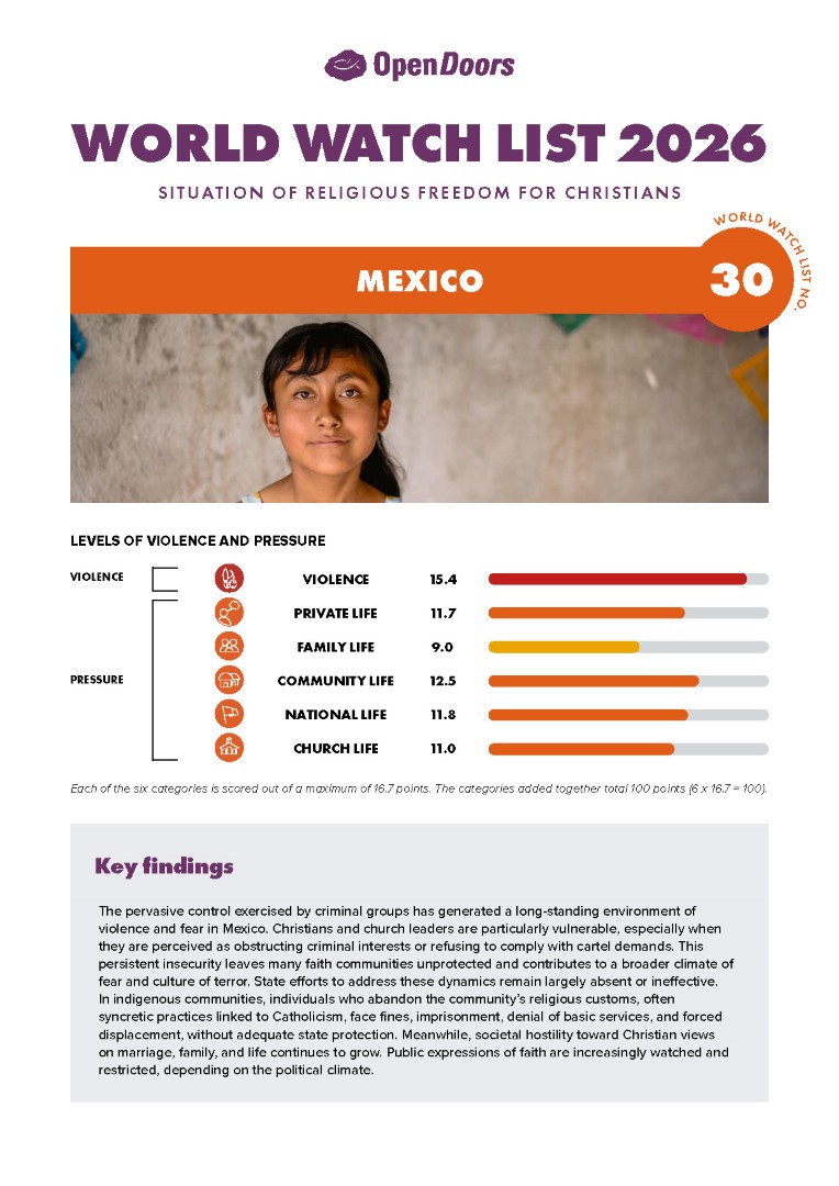 Lataa englanninkielinen maaraportti meksiko